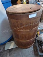Wood container