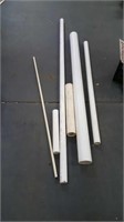 Assorted lot of PVC pipe