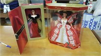 2 collector Barbie dolls