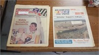 1988 NASCAR Grand National scene newspaper