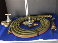 Acetyline hoses and gages