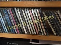 Shelf of CD's- Neil Young-CSNY-Zydeco