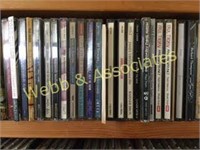 Shelf of CD's-Male artists