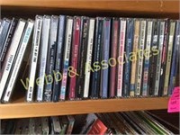 Shelf of CD's-Blues