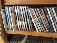 Shelf of CD's-female artists