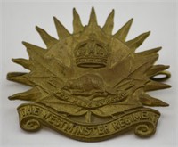 WWII B.C. WESTMINSTER BADGE