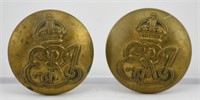 PR. CANADIAN MOUNTED RIFLES BUTTONS