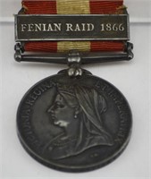 RARE 1866 FENIAN RAID MEDAL