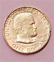 1922 Grant Commemorative Gold $1.00 (No Star)