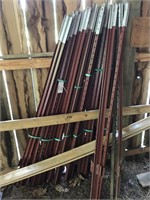 40pcs 6' fencing stakes