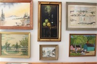 collection of art
