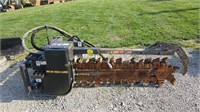 New Holland Trencher Attachment Skid Steer