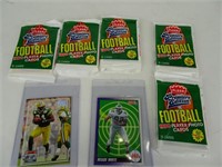 Assorted Football Cards - Some unopened