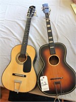 Pair of Youth Guitars
