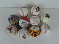 Assorted Collectable Baseballs
