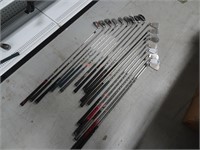 Assortment of 18 Right Handed Irons
