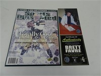Brett Favre Autographed Sports Illustrated with