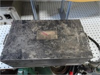 Metal box with High Voltage printed - appears