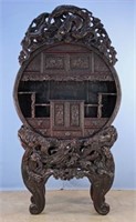 Japanese Meiji Period (1868 - 1912) Dragon Cabinet