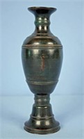 Japanese Meiji Period Patinaed Bronze Vase