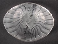 Lalique "Nancy" Cendrier Bowl with Swirl Design