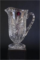 New Lead Crystal 24% "Brilliant" Large Pitcher