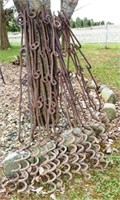 Lot of (20) 1870's Cavalry Fence Posts