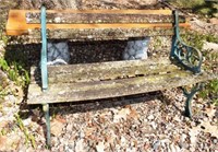 Small Garden Bench & 3 Piece Pedestal Bench
