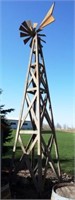 20' Tall Wooden Windmill