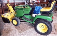 John Deere 345 Riding Lawn Tractor Package