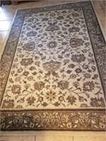 Rug - 5' X 7' Gray Floral