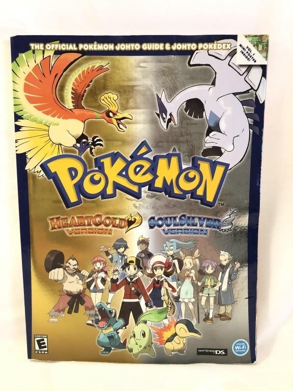 The Official Pokemon HeartGold and SoulSilver Johto Guide and Johto Pokedex