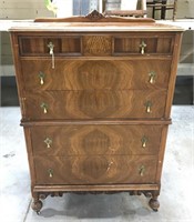 Vintage highboy chest of drawers