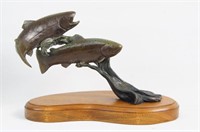 Ott Jones (American, 20th cent.) bronze sculpture