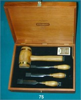 Stanley 150th Commemorative mallet and chisels set