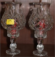 PAIR CANDLE HOLDERS