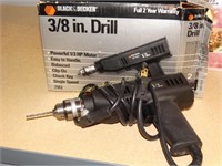 Black & Decker 3/8th drill
