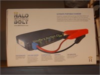 Halo bolt charger to jumpstart car New