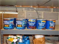 9 Maxwell House - 2lb 2 1/2oz. Cans coffee - full