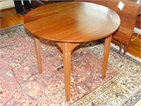 Wood table - 34" diameter x 29"h
