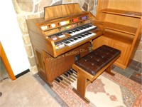 Kimball Temptation organ w/ bench - 43"w X 25"d X