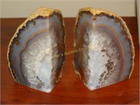 Geode bookends 5" H