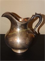 Sterling silver 5 1/2 pint pitcher - monogrammed