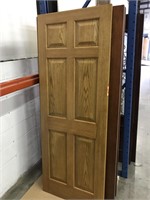 6-Panel Door Slab 30"x80"