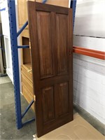 4-Panel Door Slab 30"x80"