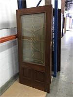 3/4 Glass Door Slab 36"x80"