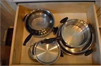 (11) Chef's Ware pots, pans, lids