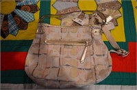 Coach Fabric monogram handbag