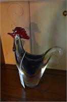 Murano art glass Rooster