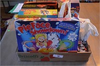 Large assortment of kids' games